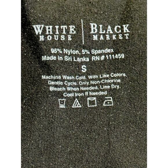 WHBM Black Short Sleeve Essential Seamless Tee Size Small 🖤✨🖤 - Picture 7 of 7